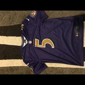Joe Flacco color rush jersey